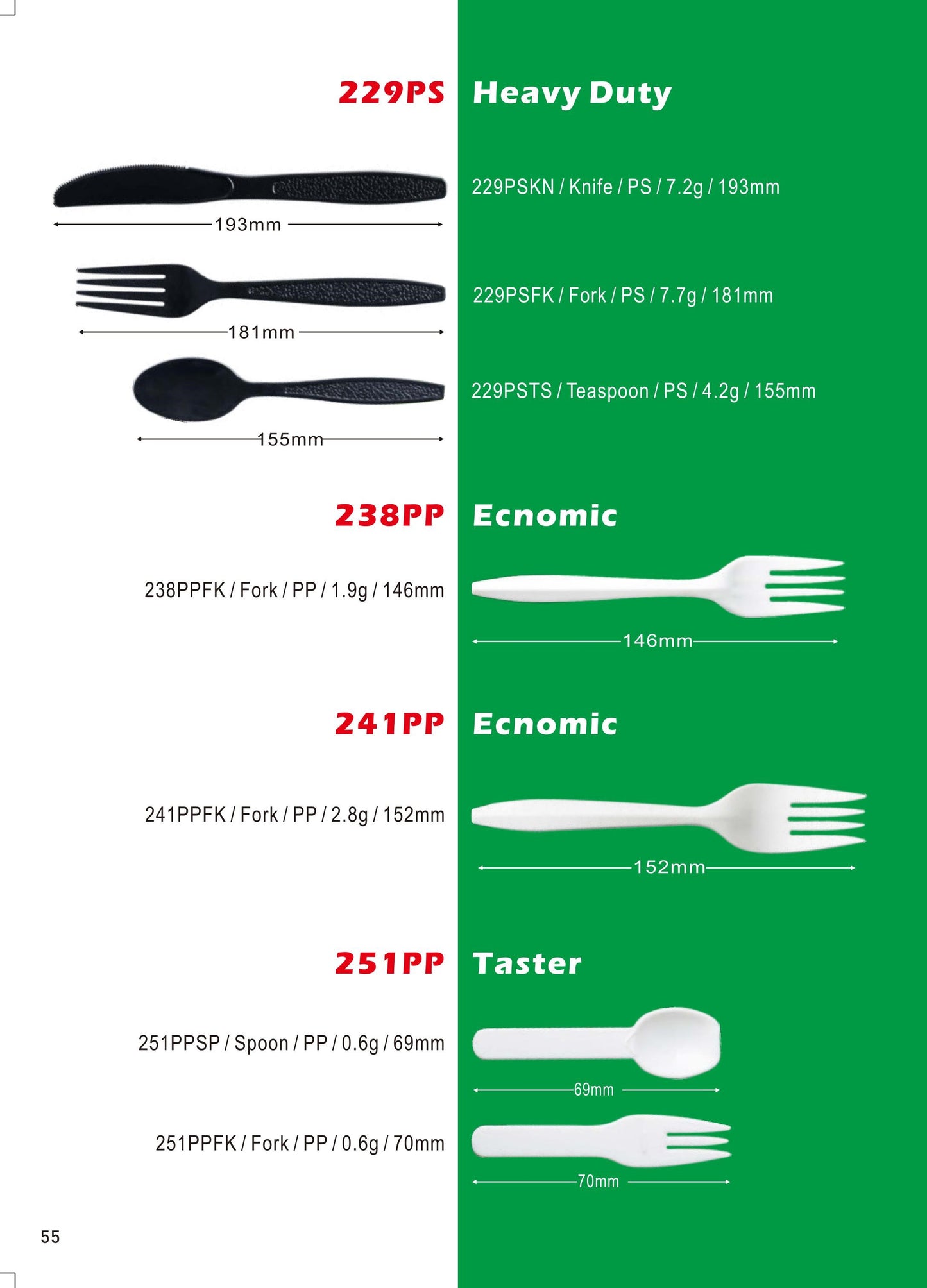 Plastic Cutlery