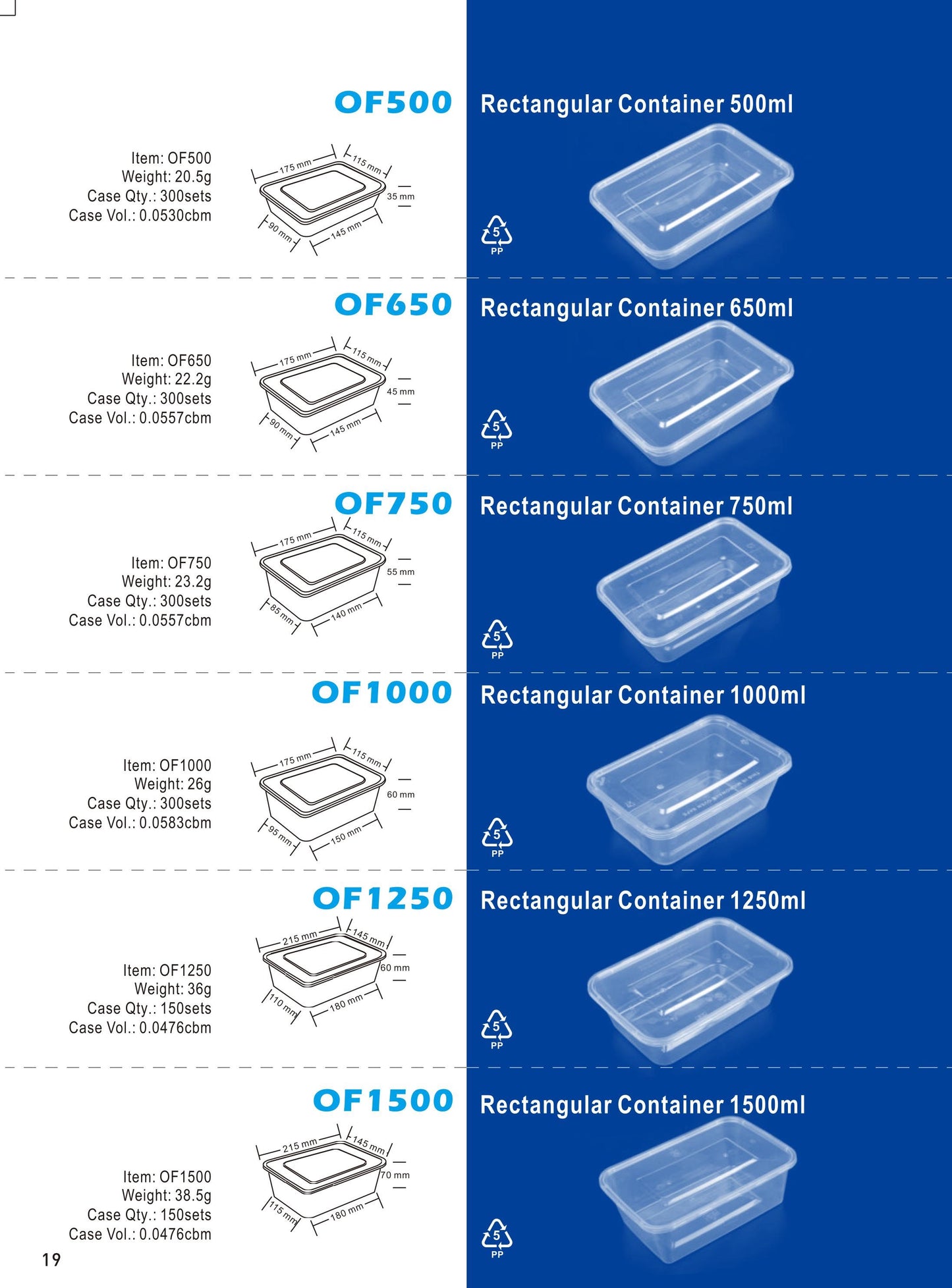 Rectangular Container