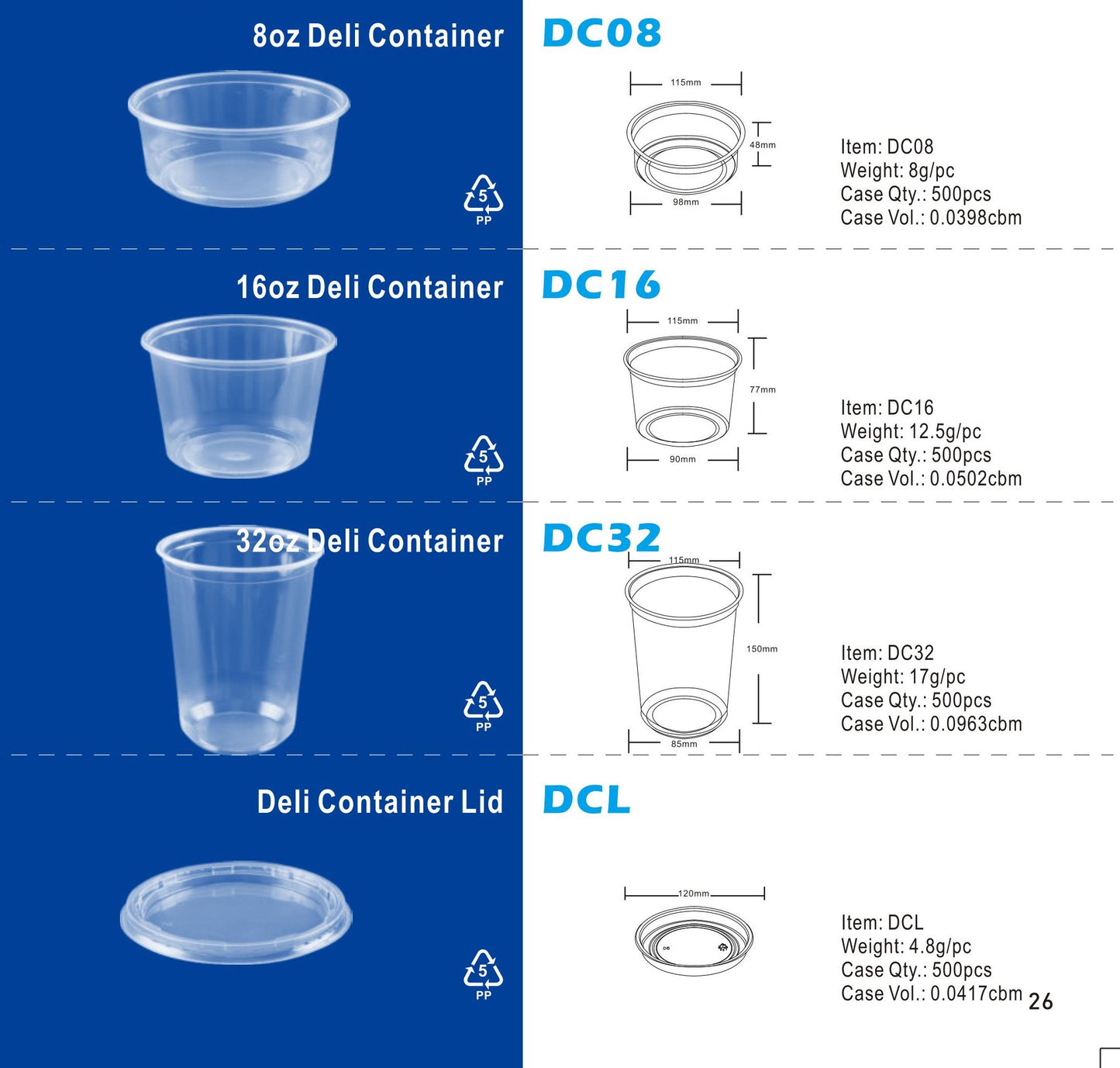 Deli Container