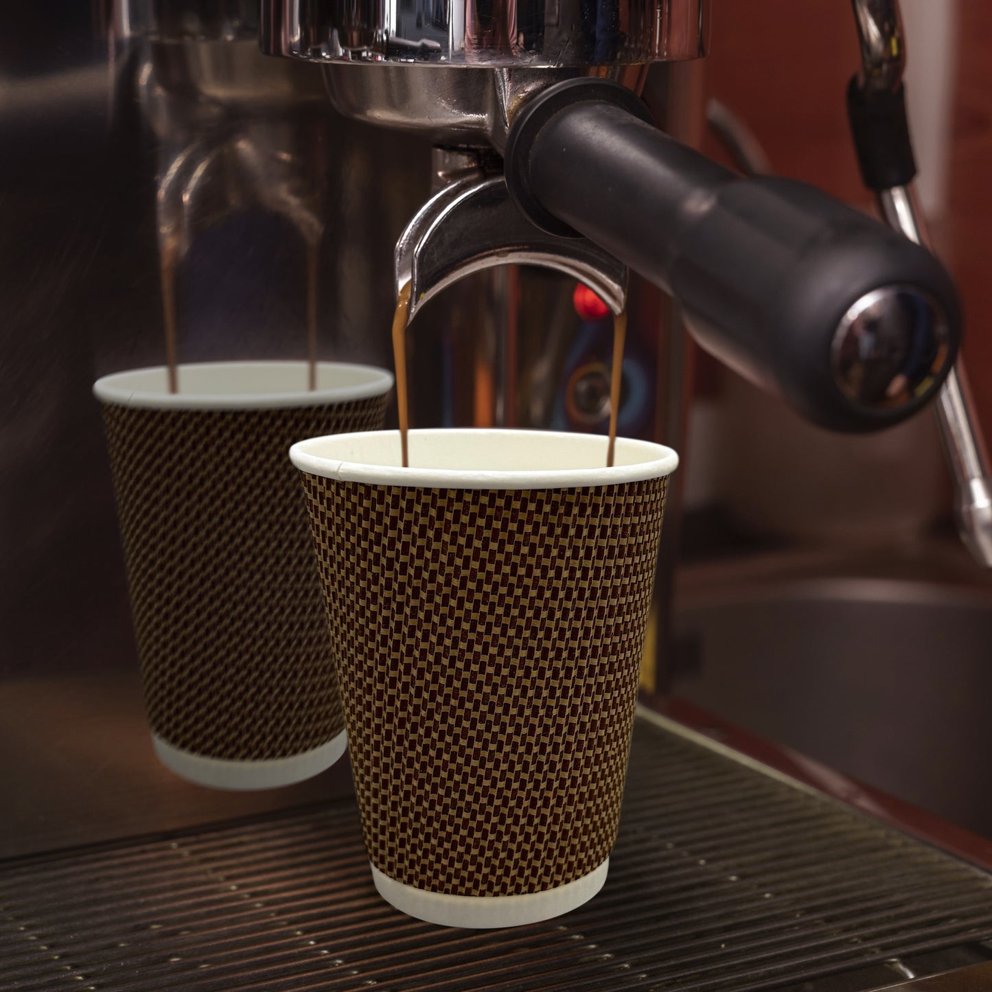 Three Leaf 12 Oz. Paper Hot Cups, (Premium) 500 Ct. (20 Packs Of 25)