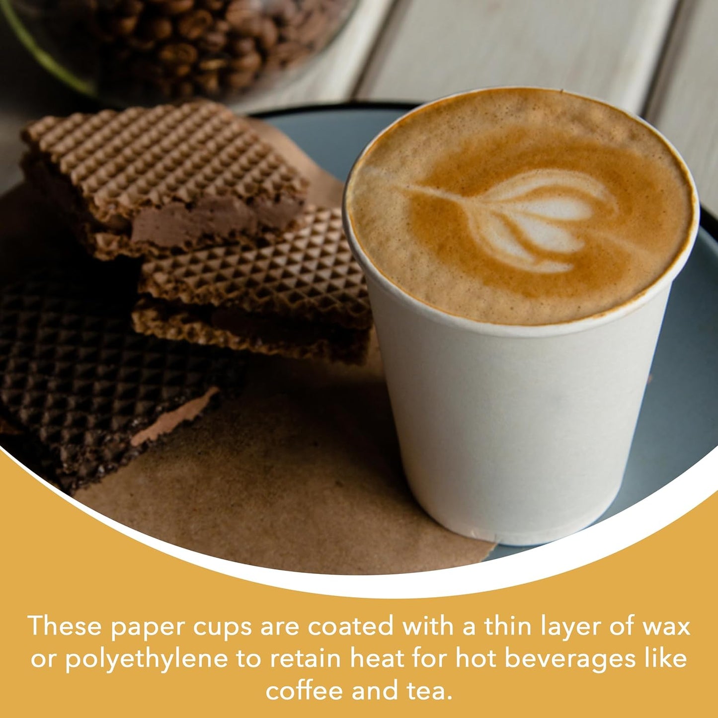 Three Leaf 12 Oz. Paper Single Wall Cups, (White) 1000 Ct. (20 Packs Of 50)