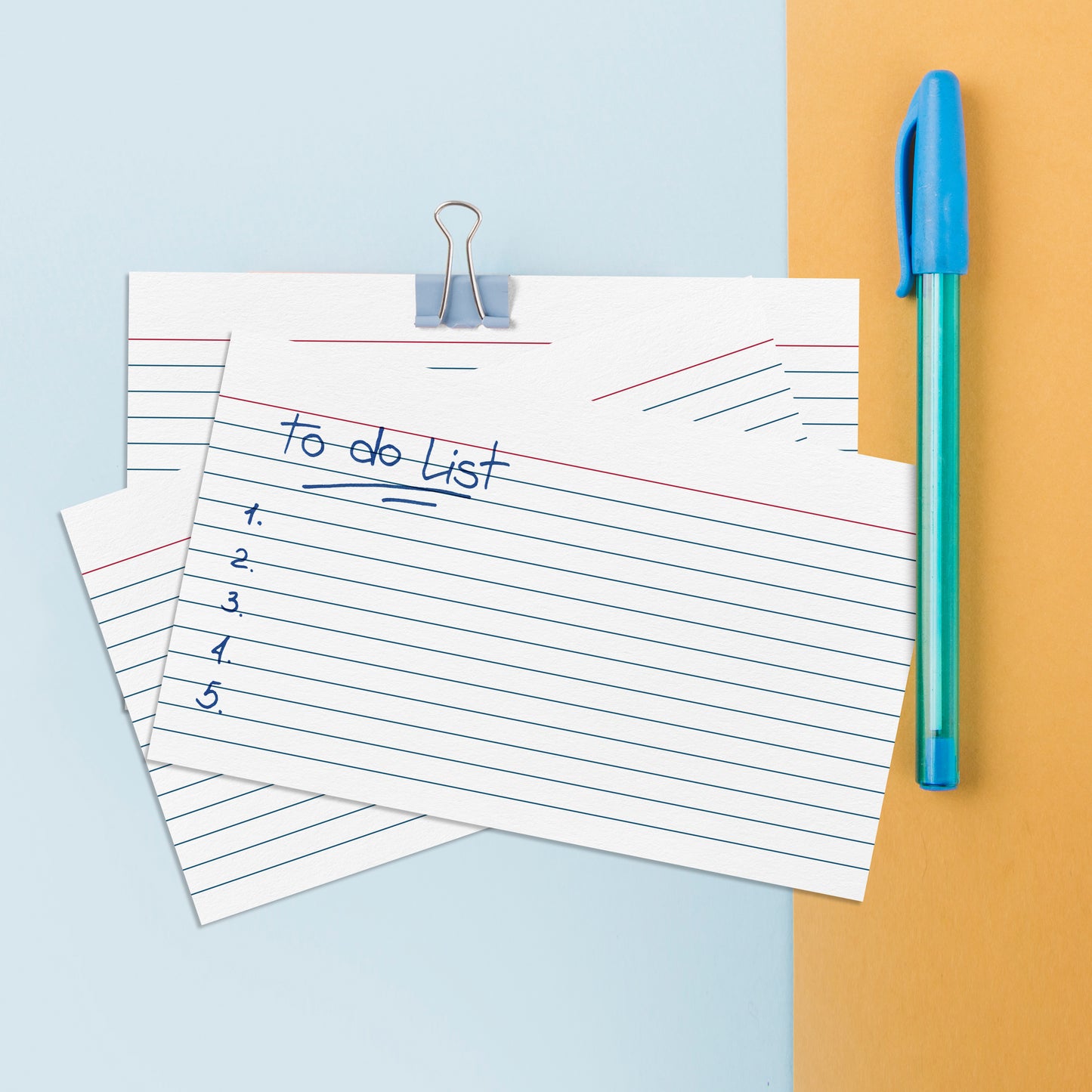 Three Leaf 100 Ct, 4 X 6, Index Cards Ruled, White