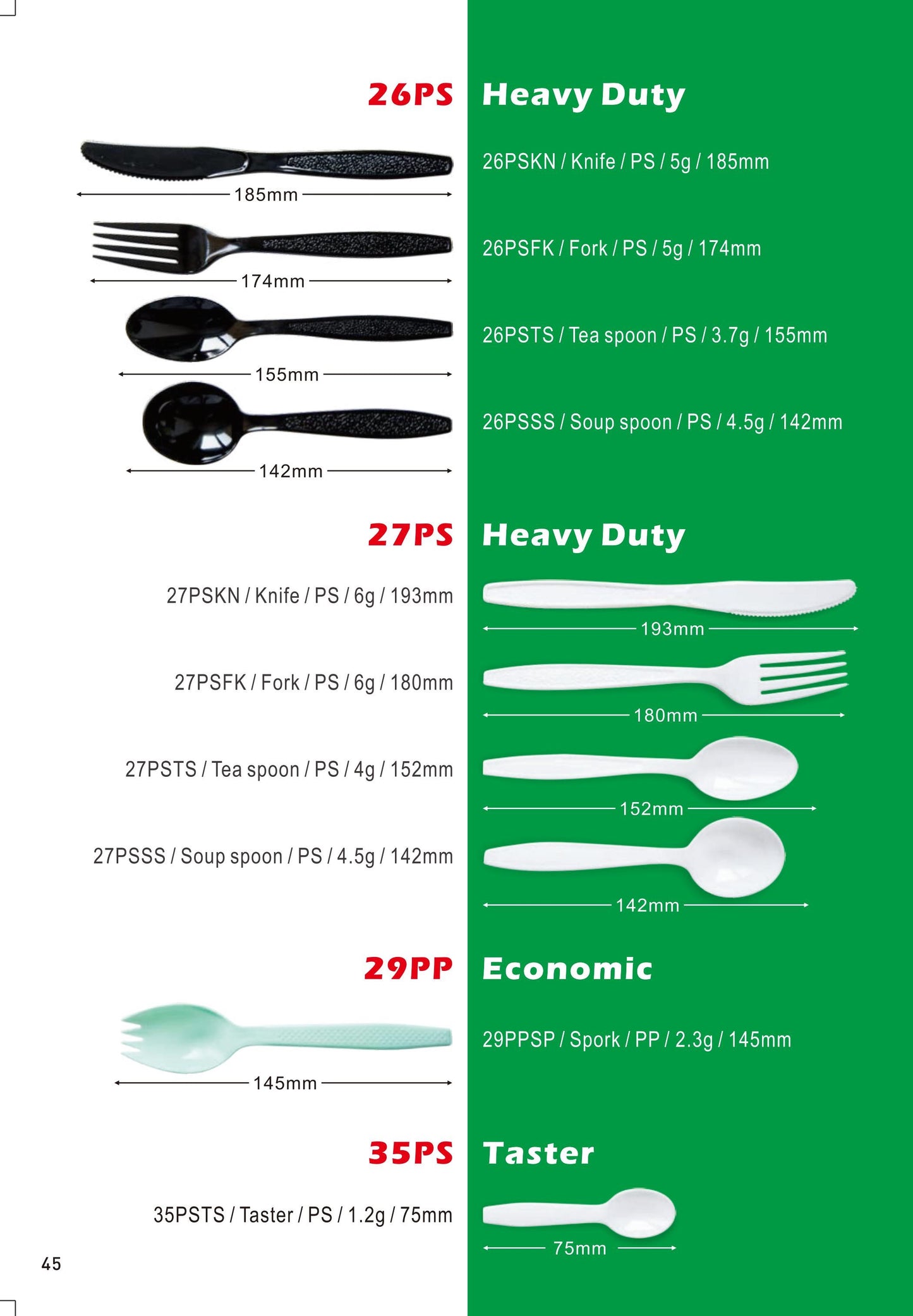 Plastic Cutlery