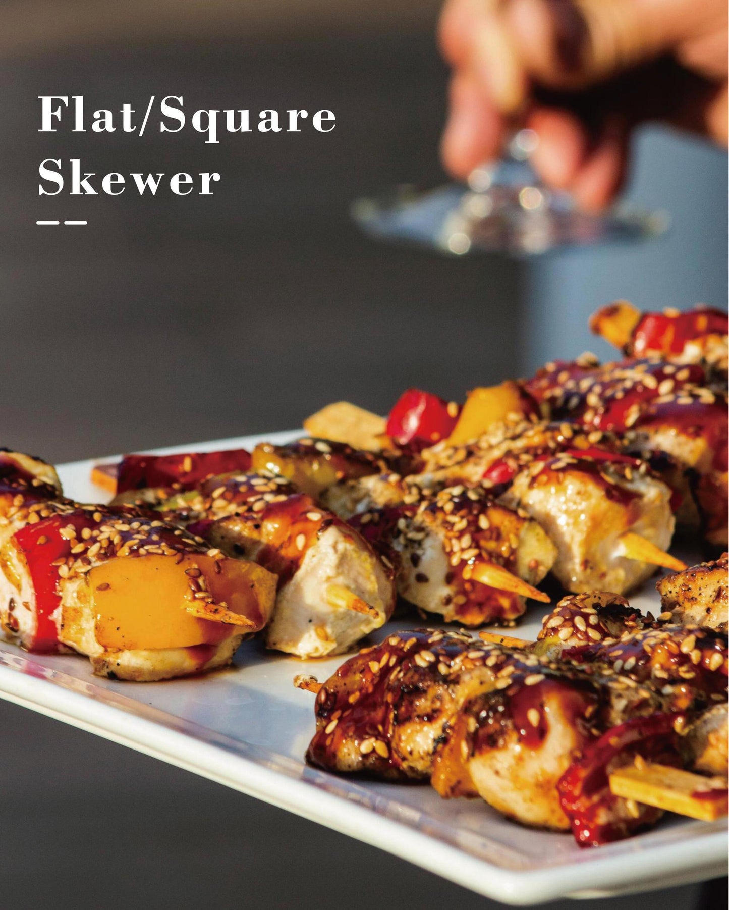 Flat/Square Skewer