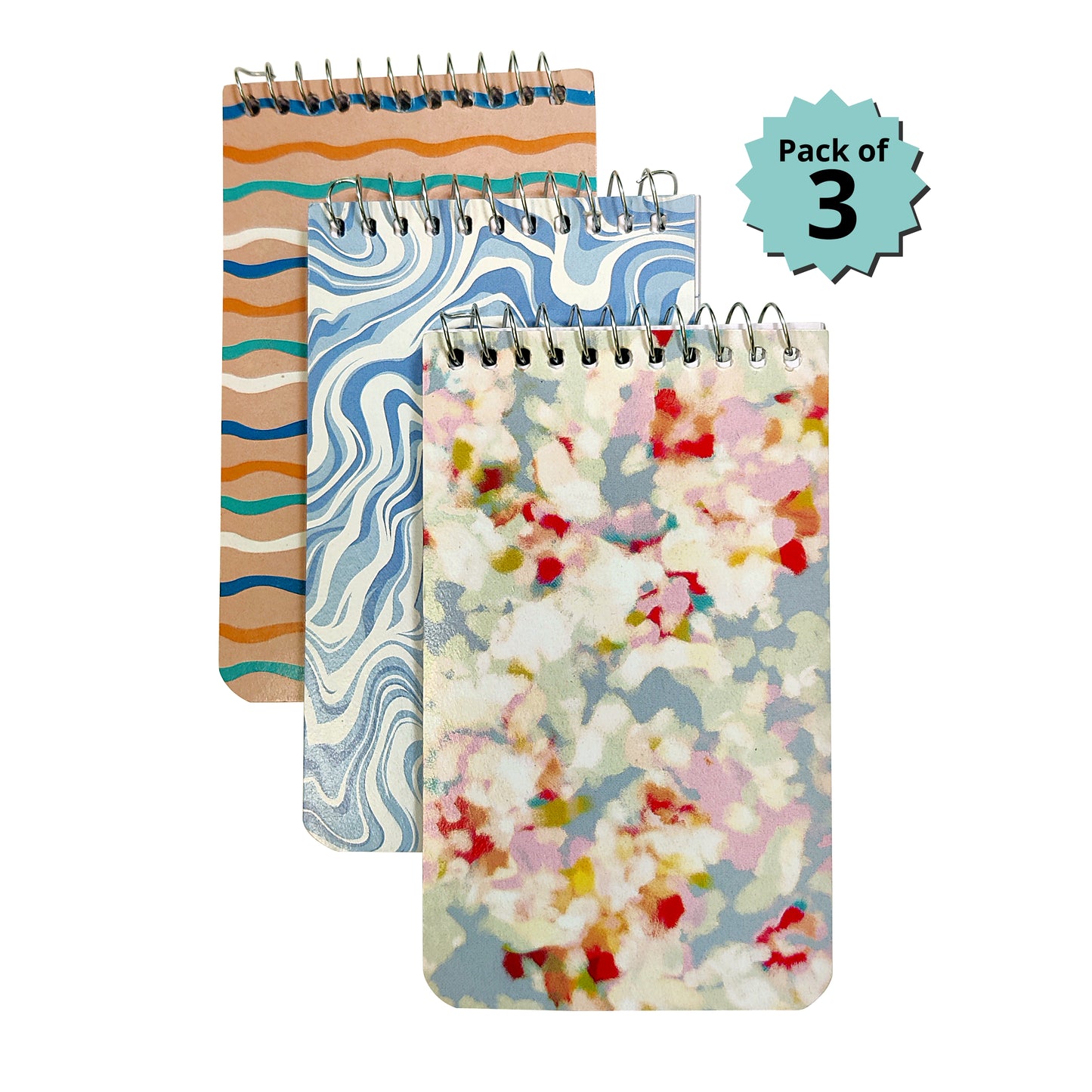 Three Leaf Memo Book 3X5 Top Bound-3Pk - 60 Sheets (Pack Of 3)