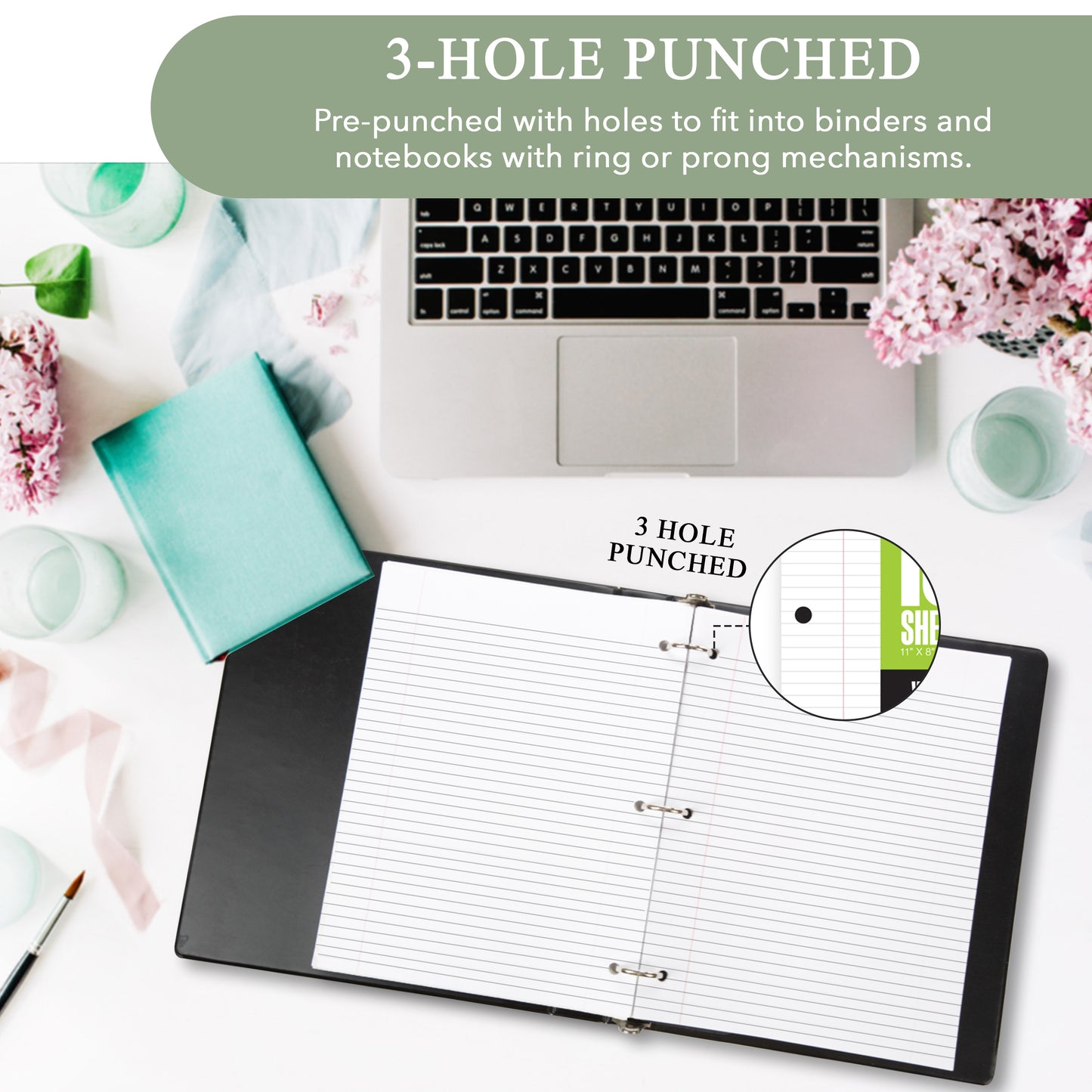 Three Leaf 100 Ct. Filler Paper Wide Ruled