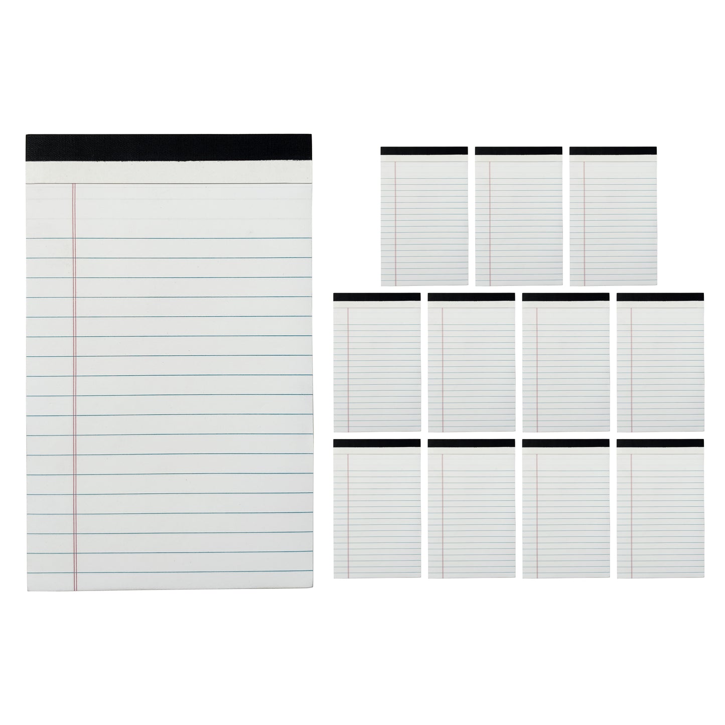 Three Leaf Writing Pad 5 X 8 Inch, 50 Sheets, 2 Pack