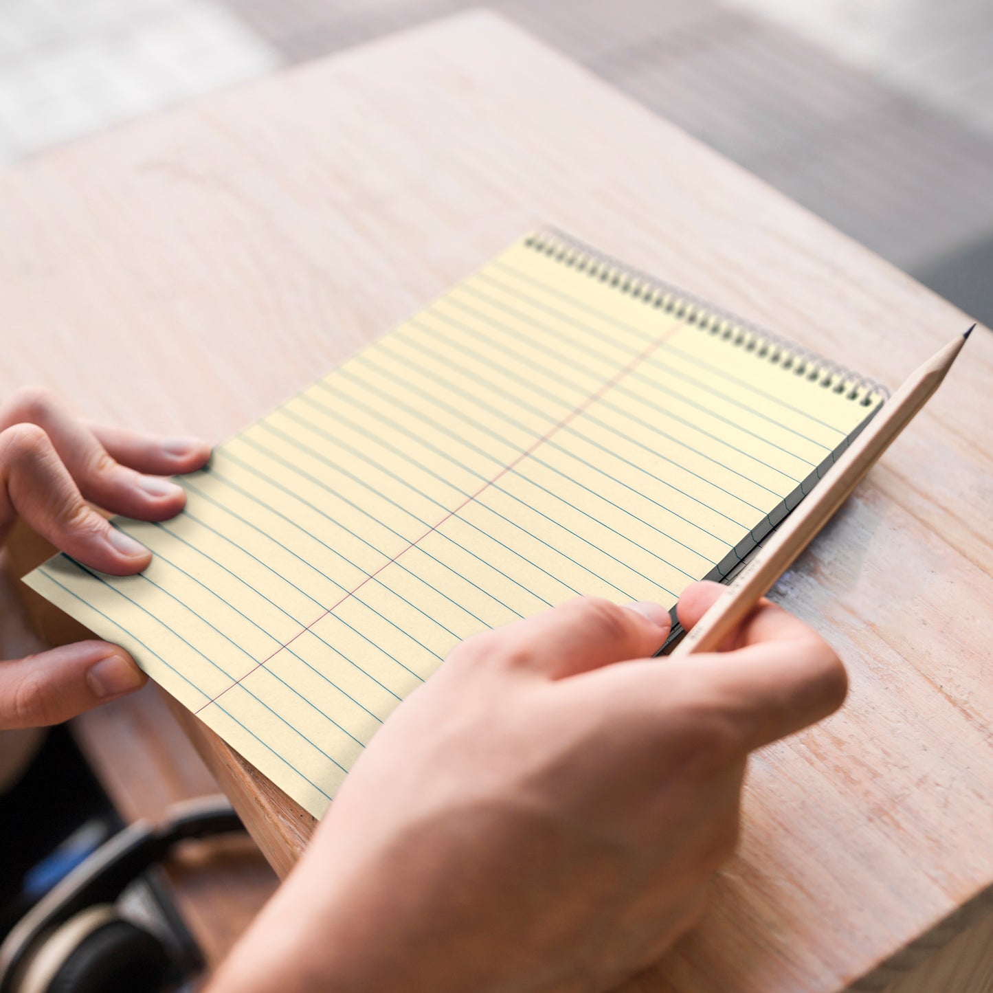 Three Leaf Steno Pad 6 X 9, 80 Sheets