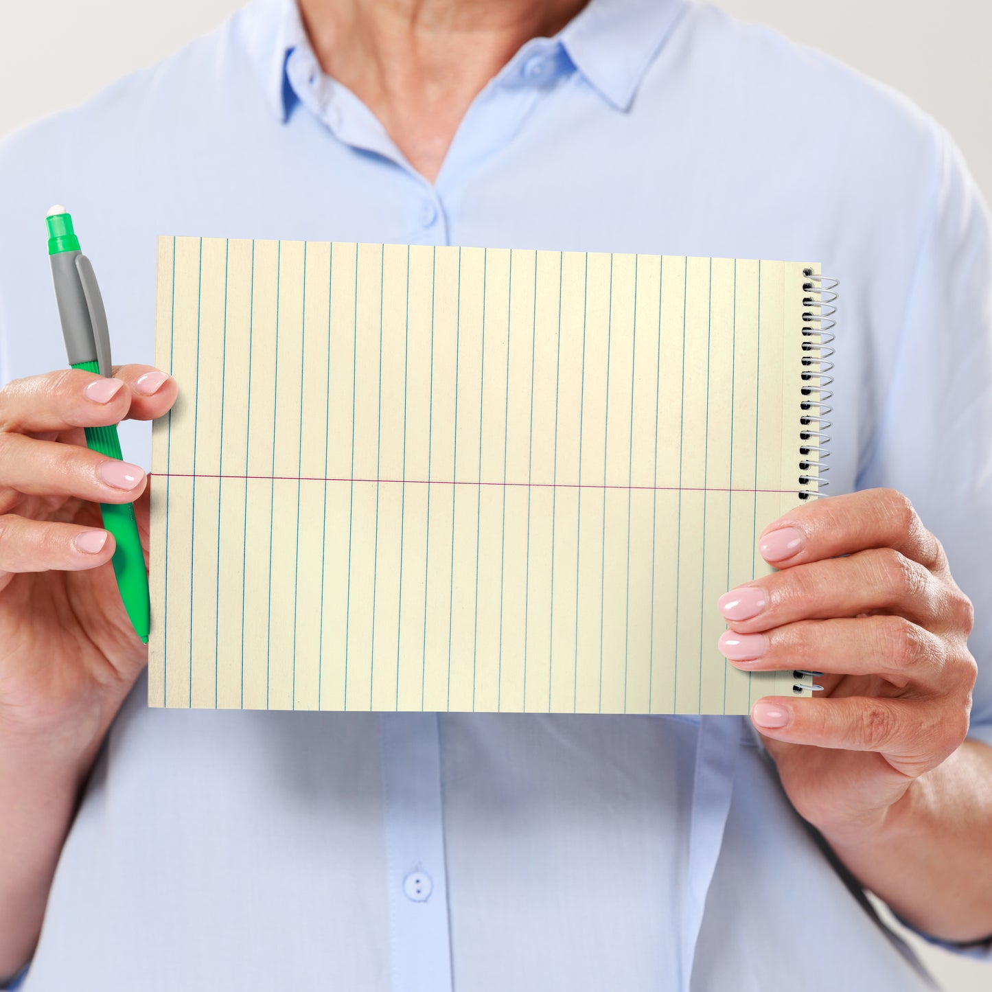 Three Leaf Steno Pad 6 X 9, 80 Sheets