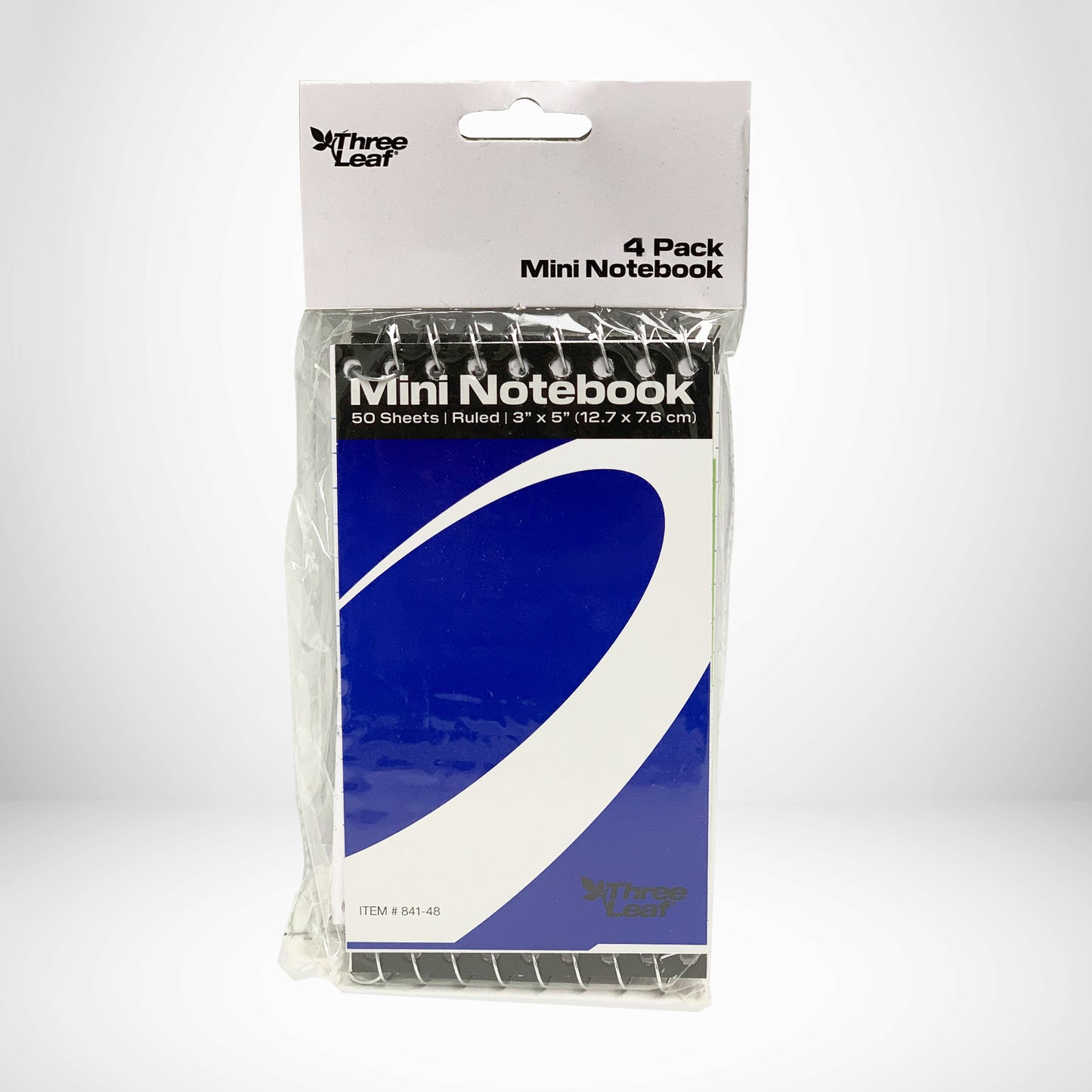 Pack of 4 - 3" X 5", MINI NOTEBOOK
