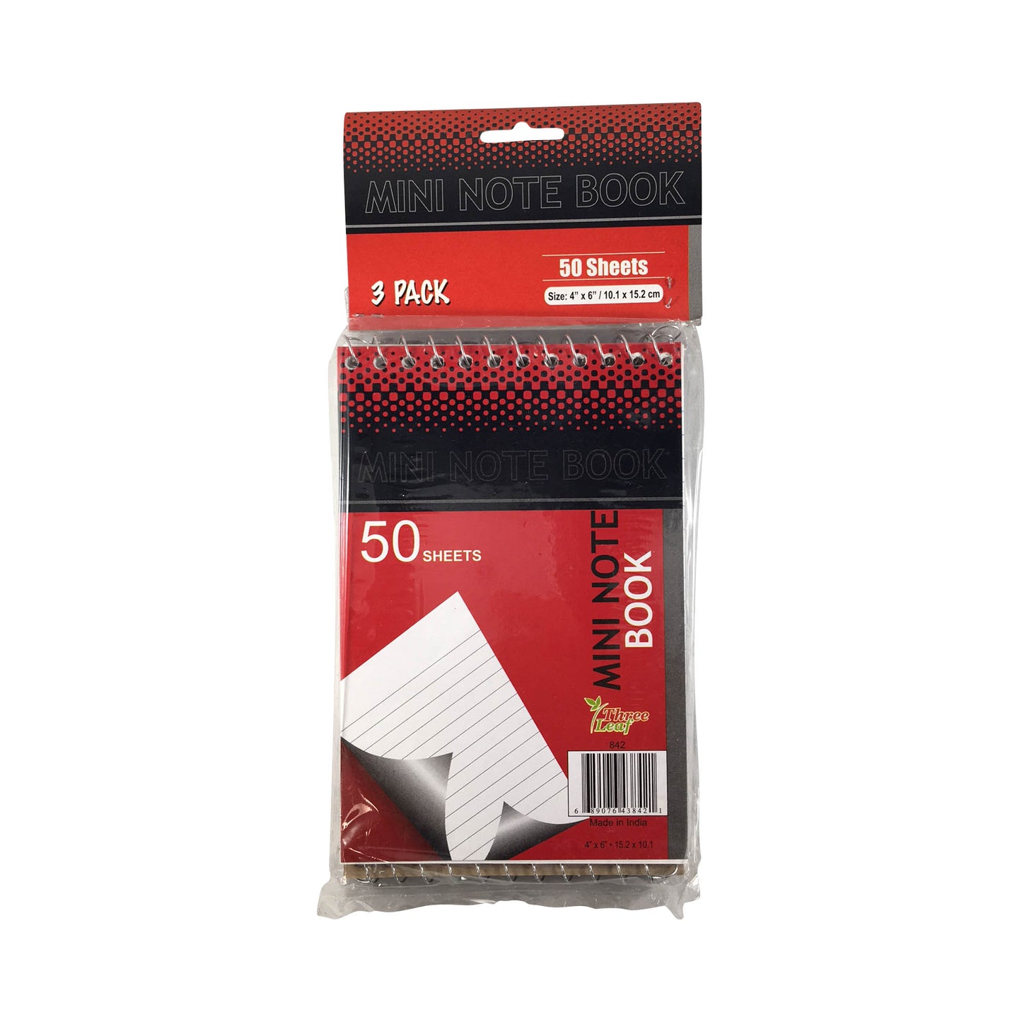 mini spiral pocket notebook