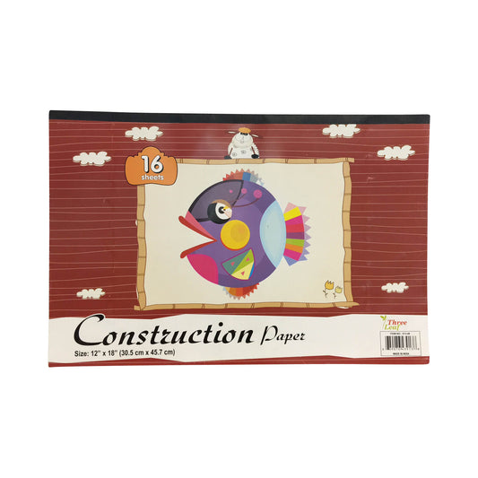 Three Leaf Construction Paper