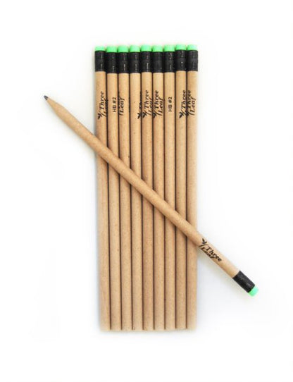 2HB eco friendly pencil with eraser