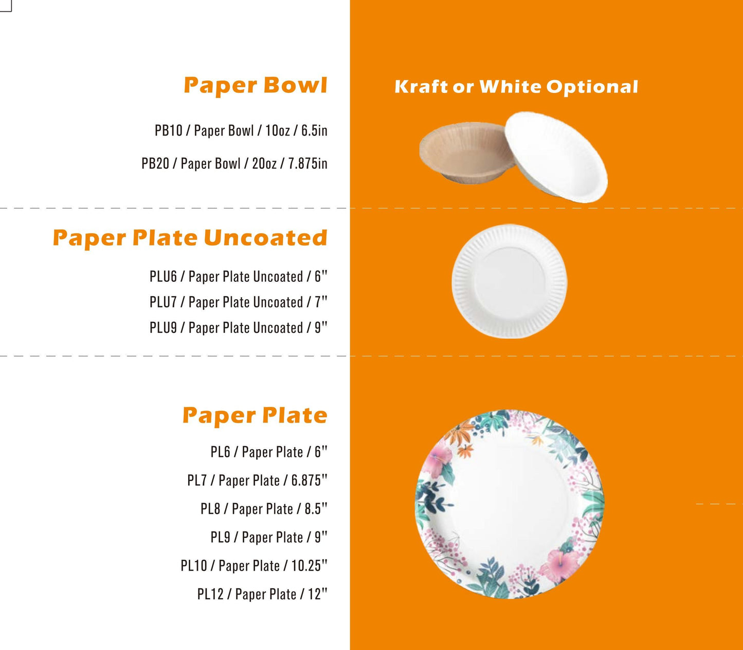 Paper Bowl, Plate