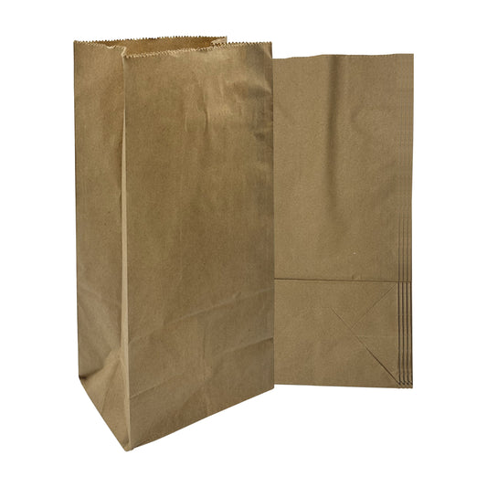 Three Leaf Paper Bag - Kraft (5.51 x 3.54 x 11.02), 960 Ct. (24 Packs Of 40)