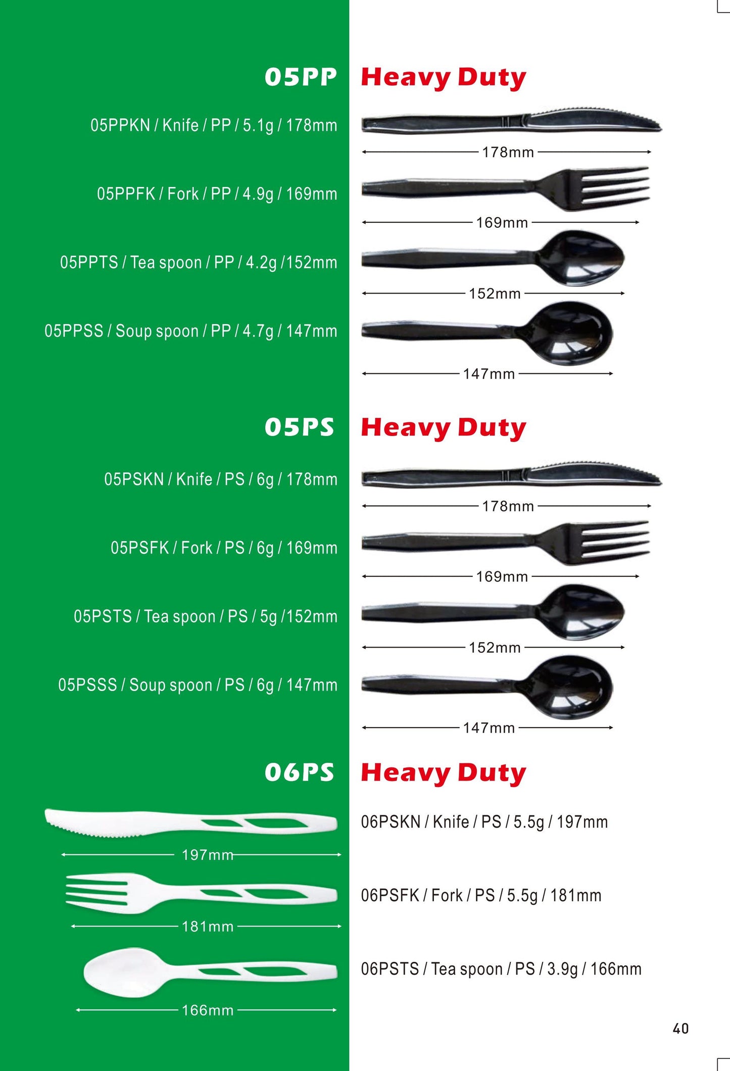 Plastic Cutlery