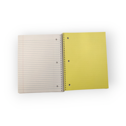 Three Leaf 120 Ct. 10.5 X 8 Spiral Notebook 3 Sub, College Ruled (24 Units Per Case)