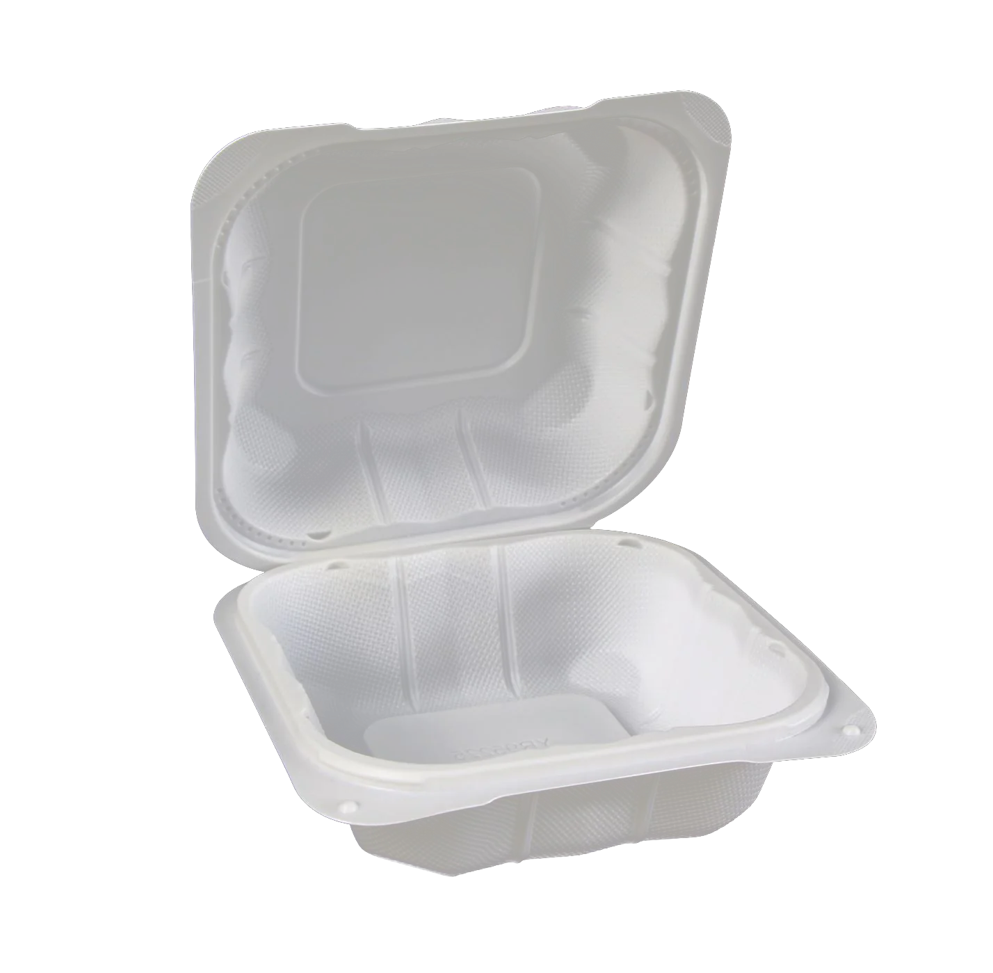 6" X 6" MFPP Burger Box, 250 Ct. - White