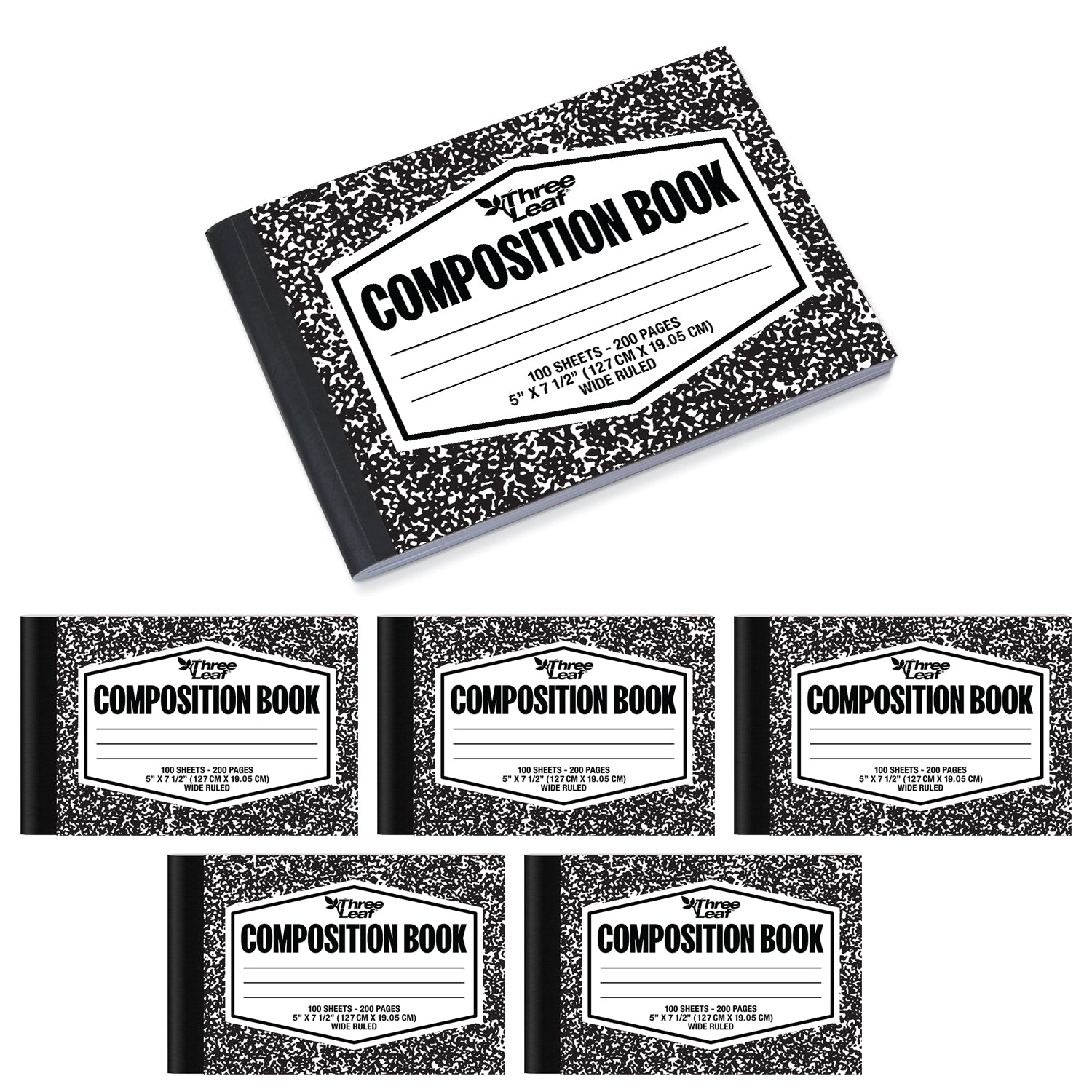 Composition Notebook Stack Composition Notebook Page Wide Ruled
