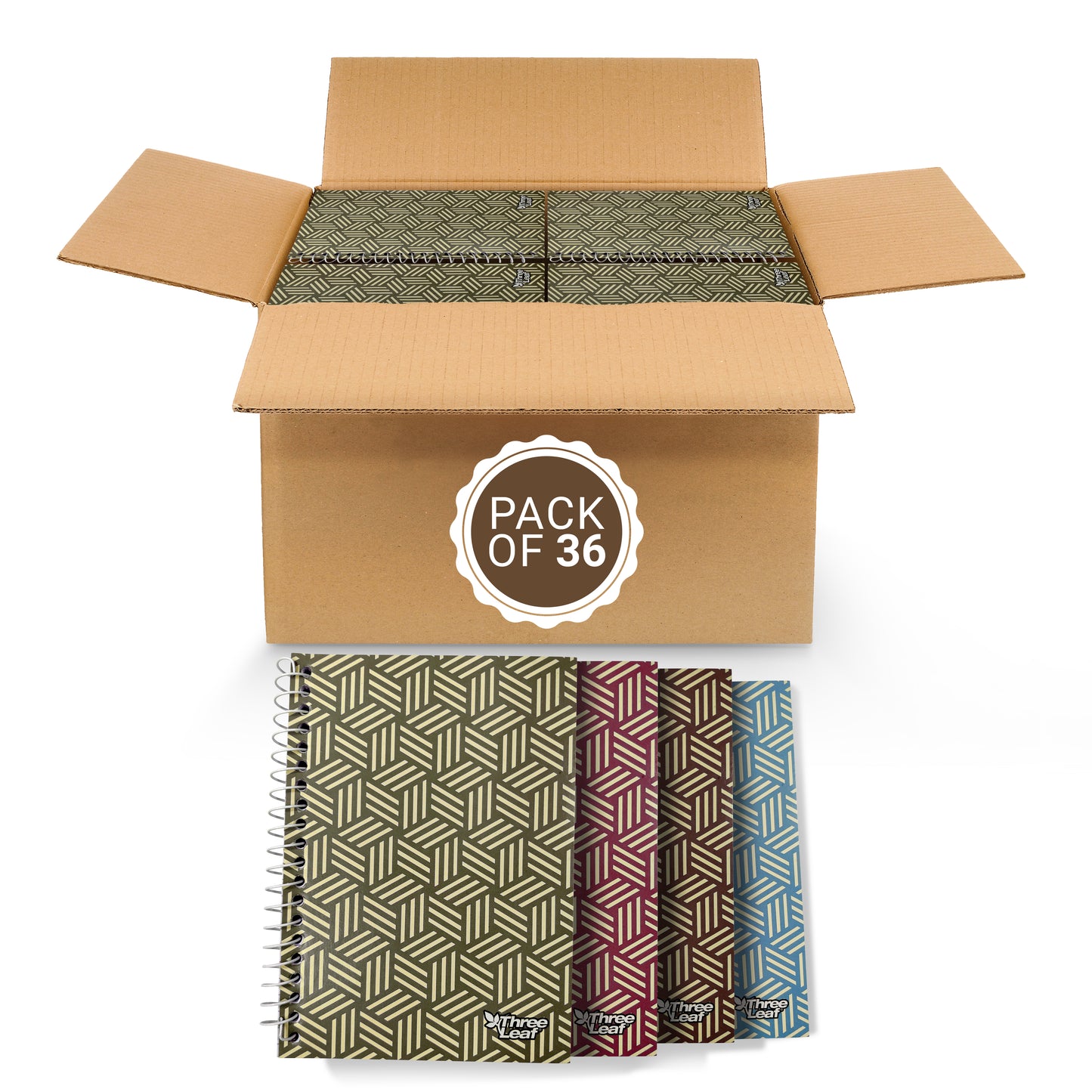 Three Leaf 120 Ct.  5 X 7, Personal Notebook