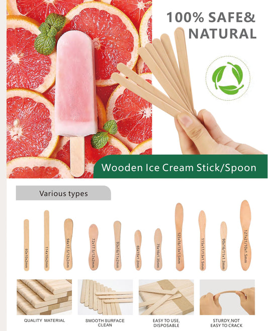 Wooden Ice Cream Stick/Spoon