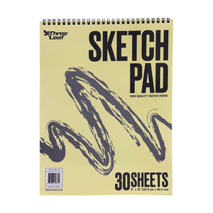 Spiral Sketch Book For Kids, Acid-Free Drawing Paper for Pencil, Ink and