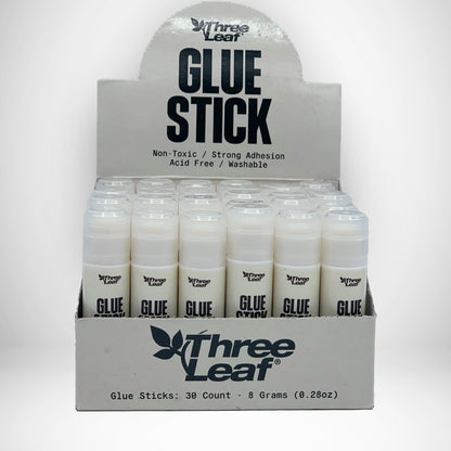 Three Leaf 30 Ct. 0.28 Oz Glue Stick (10 Pack Per Case)