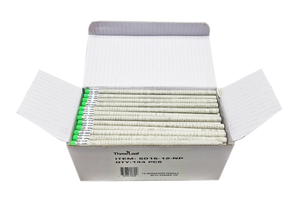 Wholesale Supplier of Newspaper Pencil with Eraser
