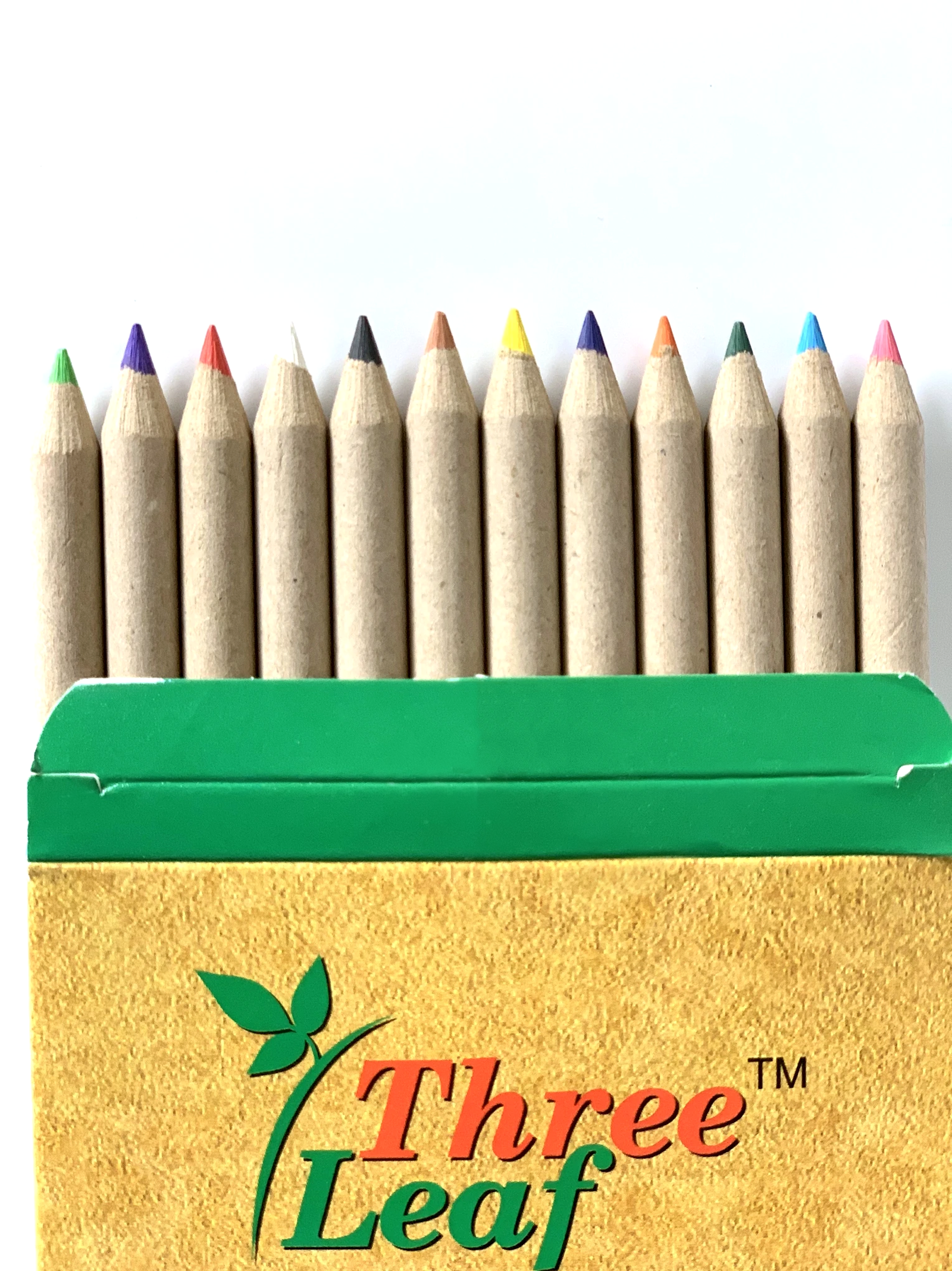 12 Pk recycle color pencils